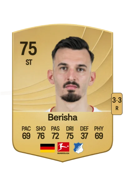 Mergim Berisha card