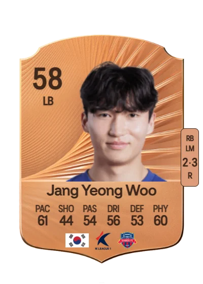 Yeong Woo Jang card