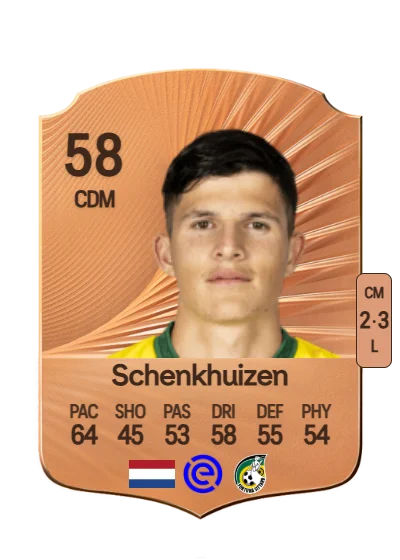 Tristan Schenkhuizen card