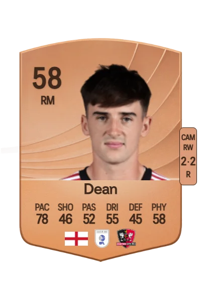 Tom Dean card