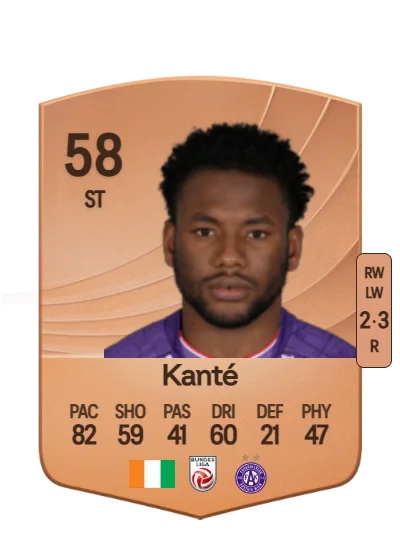 Abdoulaye Kanté card