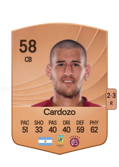 Leonel Cardozo card