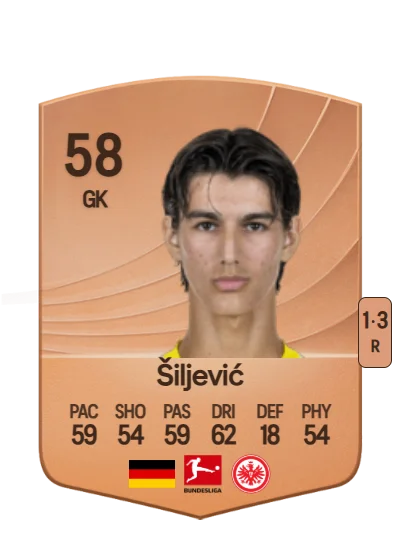 Amil Šiljević card