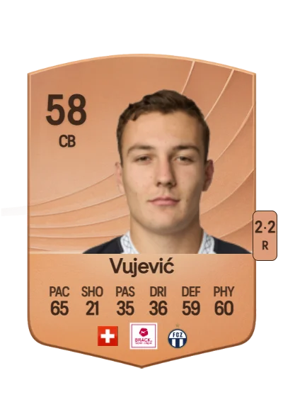 David Vujević card
