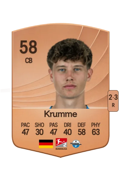 Kevin Krumme card