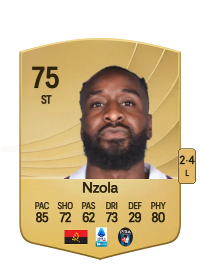 M'Bala Nzola card