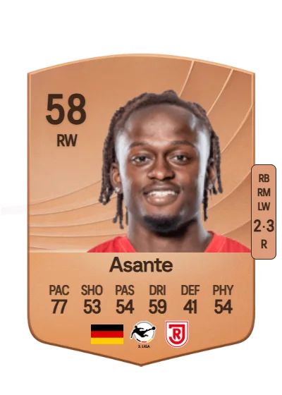 Davis Asante card