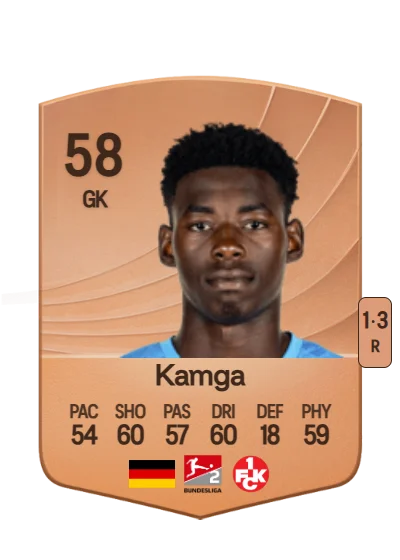 Enis Kamga card