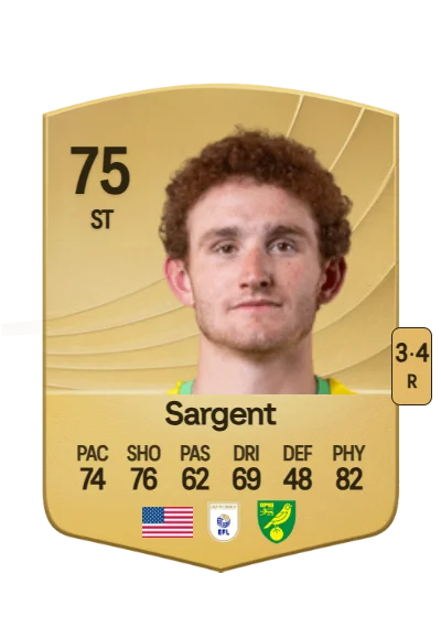 Josh Sargent card