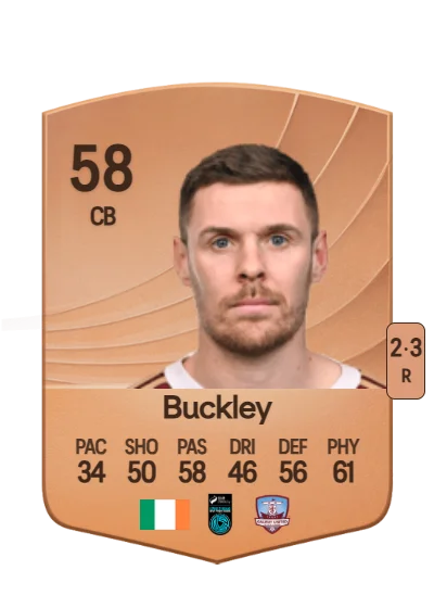 Garry Buckley card