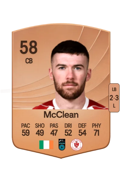 Patrick McClean card