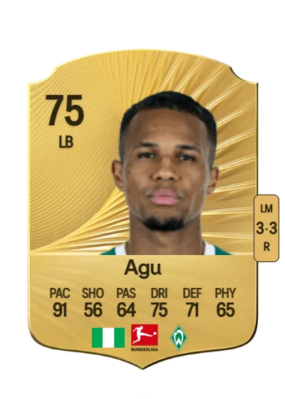 Felix Agu card