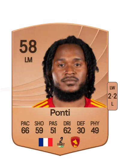 Ryan Ponti card
