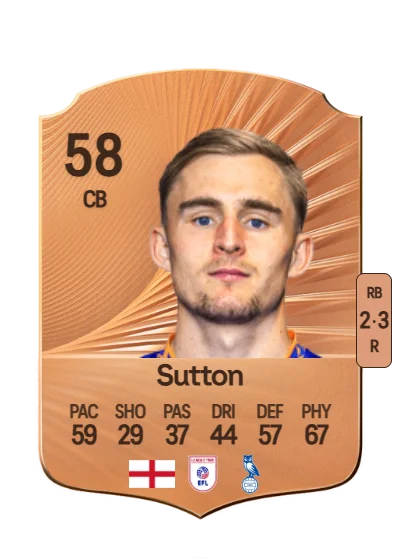 Will Sutton card