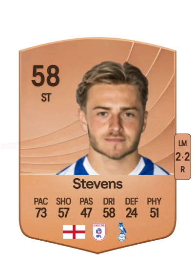 Jack Stevens card