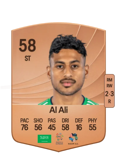 Hassan Al Ali card