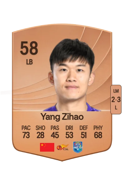 Zihao Yang card