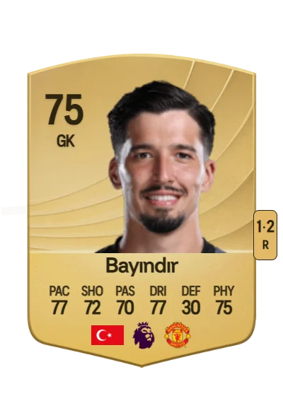 Altay Bayındır card