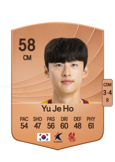 Je Ho Yu card