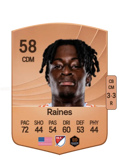 Brooklyn Raines card