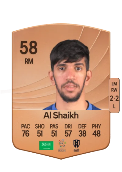 Mosleh Al Shaikh card