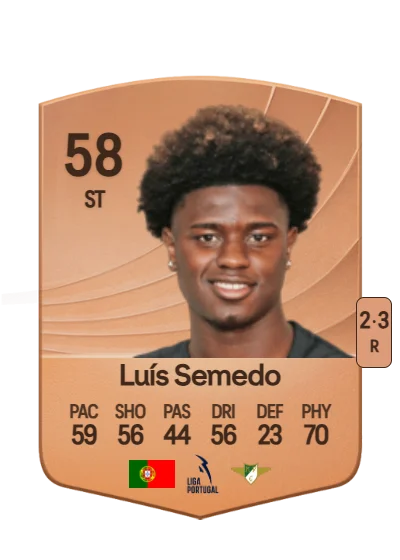 Luís Hemir Silva Semedo card