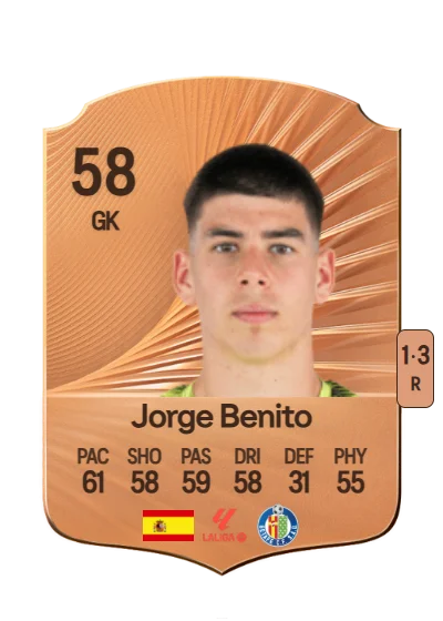 Jorge Benito de Valle card