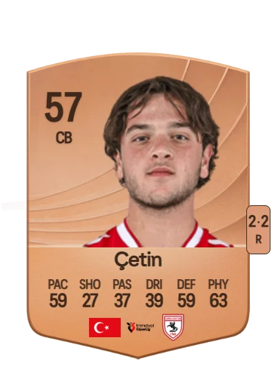 Bedirhan Çetin card