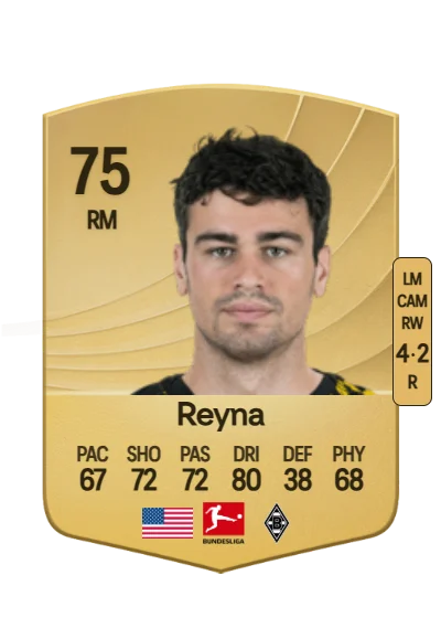 Giovanni Reyna card