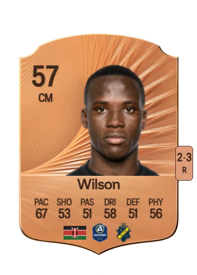 Stanley Wilson card