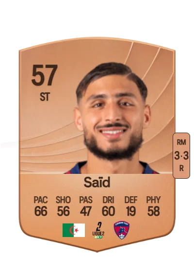 Amine Saïd card