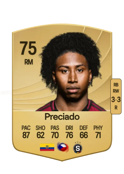 Ángelo Preciado card