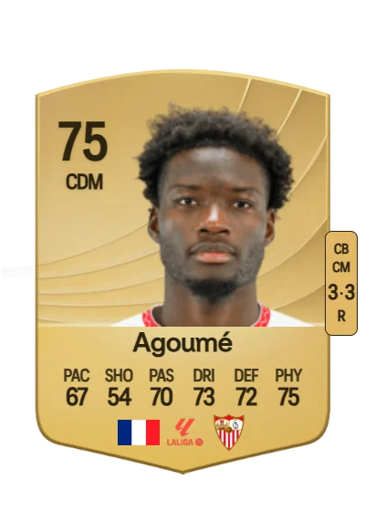 Lucien Agoumé card