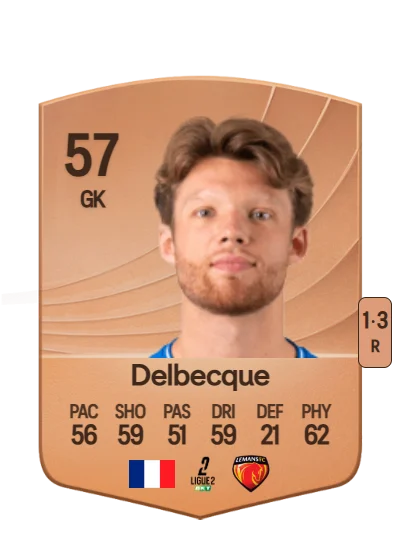 Augustin Delbecque card