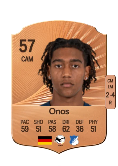 Melvin Onos card