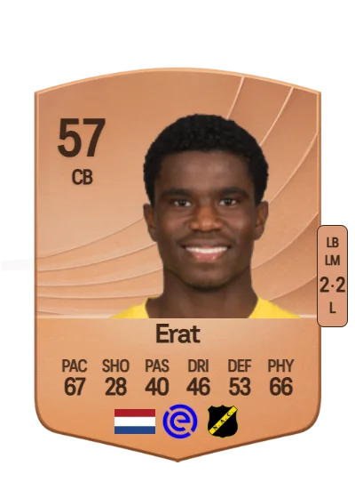 Jemuel Erat card