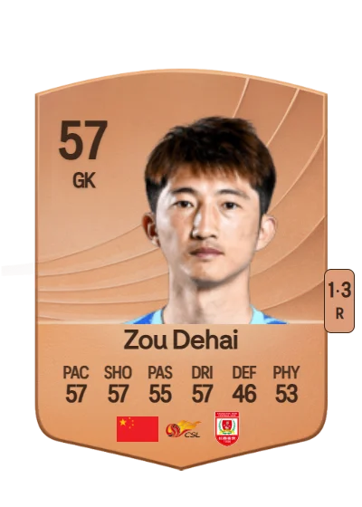 Dehai Zou card