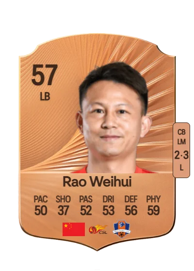 Weihui Rao card