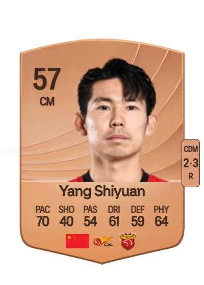 Shiyuan Yang card