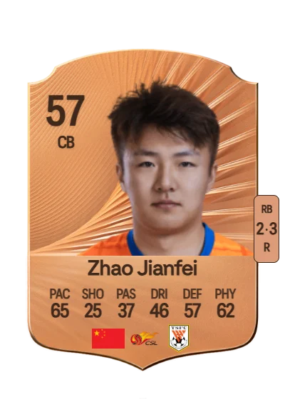 Jianfei Zhao card