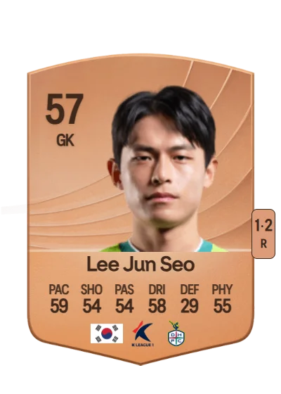 Jun Seo Lee card