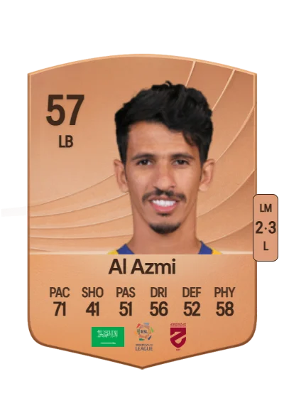 Farhan Al Azmi card