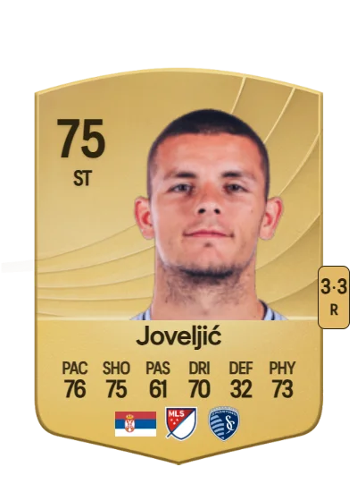 Dejan Joveljić card