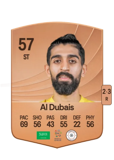 Hisham Al Dubais card