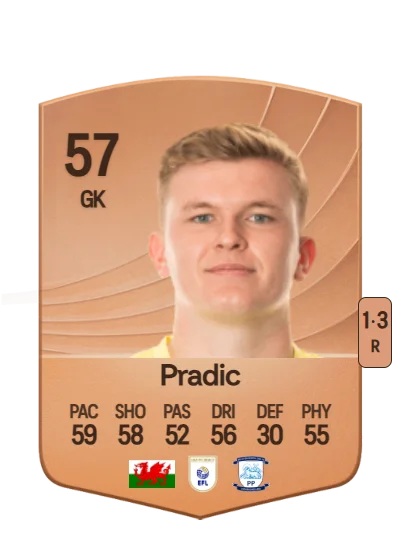 James Pradic card