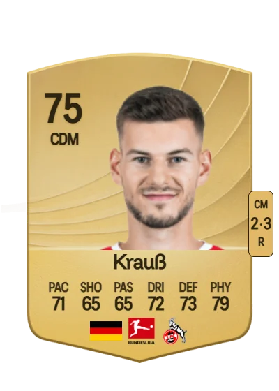 Tom Krauß card
