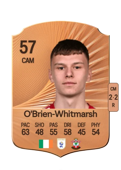 Joe O'Brien-Whitmarsh card