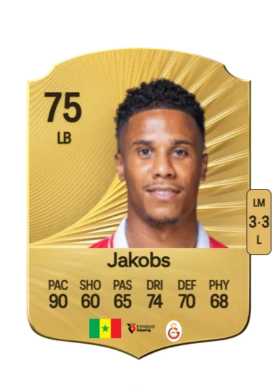Ismail Jakobs card