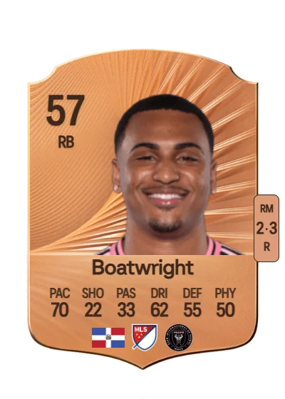 Israel Boatwright card