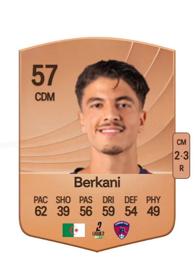 Stan Berkani card